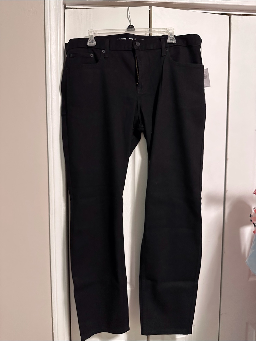 Old Navy Men's Straight Black Jeans